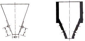 倉(cāng)壁振動(dòng)器安裝方式